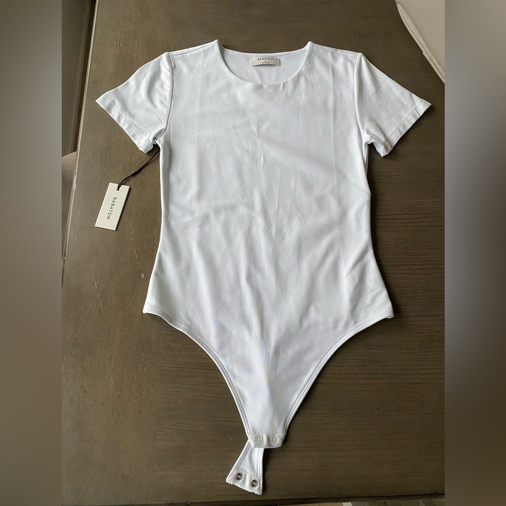 BABATON THONG SNAP BODYSUIT